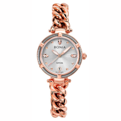 Bonia Elegance BNB10816-2517S Rose Gold Stainless Steel Women Watch